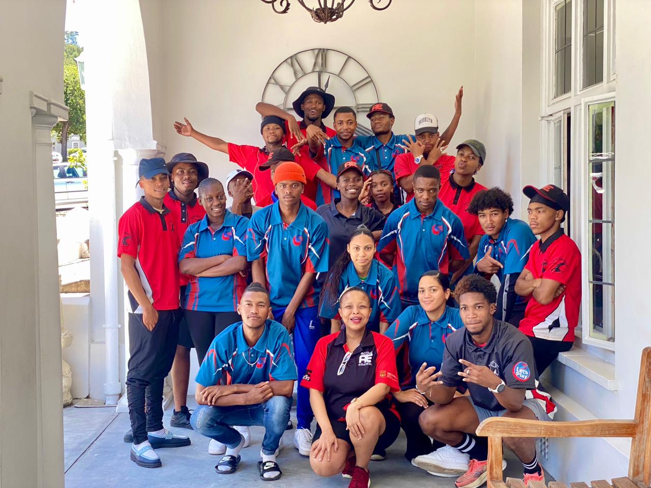 Community coaches training session.